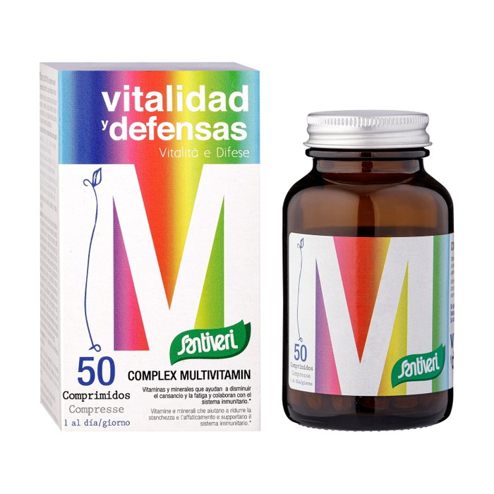 Santiveri Vitalidad y defensas 50 comprimidos
