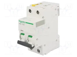 SCHNEIDER ELECTRIC Interruptor magnetotérmico iC60N 25A 2 polos Caract D