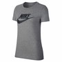 Camiseta de Manga Corta Mujer Nike Gris oscuro M