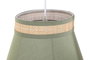 DKD Home Decor Lámpara de Techo de Ratán y Poliéster Surtida (Pack de 2)