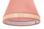 DKD Home Decor Lámpara de Techo de Ratán y Poliéster Surtida (Pack de 2)