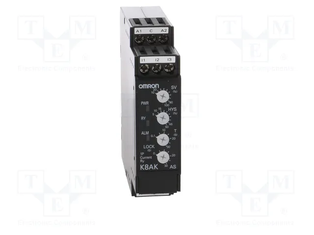 OMRON K8AK-AS2 Relé de monitorización de corriente 24VAC/DC SPDT