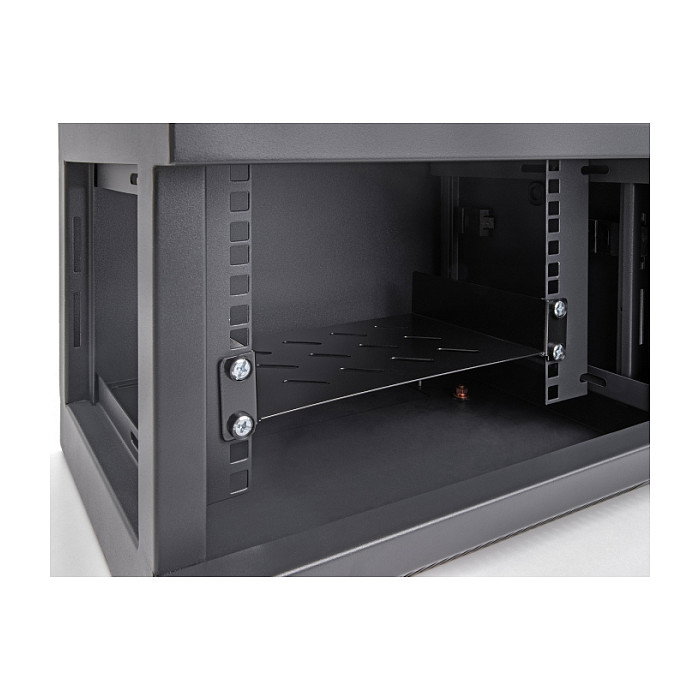DeLOCK 67317 Estantería de rack 1U con ventilación