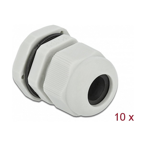 DeLOCK Prensacables PG13,5 Gris (10 unidades) DeLOCK Prensacables PG13,5 Gris (10 unidades)