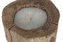 DKD Home Decor Indonesia 1c24 Vela Natural 30 x 40 x 30 cm de Teca Reciclada