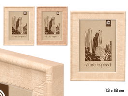 GIFTDECOR Portafotos Relieve Surtido 13x18cm Madera