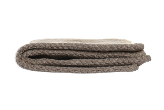 DKD Home Decor 600gsm Toalla Beige 50 x 1 x 30 cm Algodón y Poliéster (6 Unidades)
