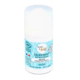 BORN TO BIO Desodorante Neutro 50ml Bio con Polvo de Bambú y Salvia Orgánica Certificada Ecocert