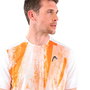 Camiseta de Manga Corta Hombre Head Padel Tech Naranja Pádel