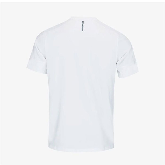 Camiseta de Manga Corta Hombre Head Padel Tech Naranja Pádel