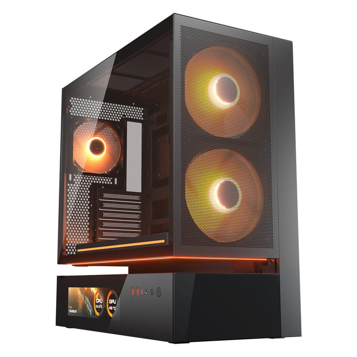 Cougar Caja PC Semitorre CFV235 Mesh Vision Black Cougar Caja PC Semitorre CFV235 Mesh Vision Black
