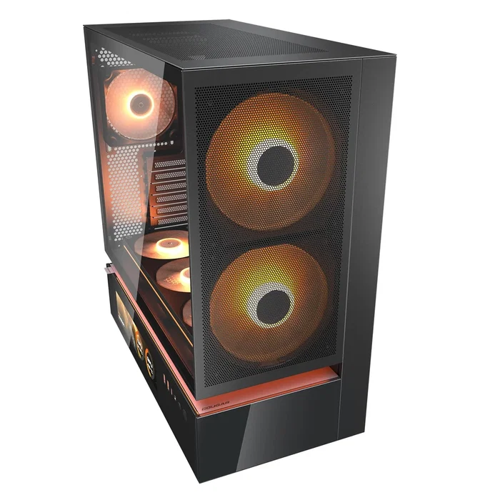 Cougar CFV235 Vision Midi Tower Negro con Pantalla LCD