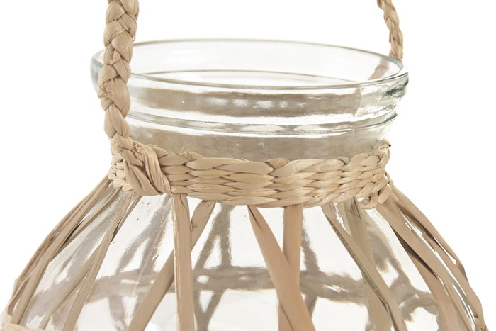 DKD Home Decor Portavela Boho Natural 18 x 15 x 18 cm (12 Unidades) DKD Home Decor Portavela Boho Natural 18 x 15 x 18 cm (12 Unidades)