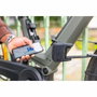 Abus Candado plegable BORDO ONE 6000A/120 Negro con Soporte SH + RC