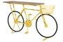 DKD Home Decor Consola Mediterraneo Amarillo Natural 160 x 40 x 88 cm