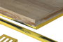 DKD Home Decor Consola Mediterraneo Amarillo Natural 160 x 40 x 88 cm