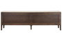 DKD Home Decor Mueble TV Moderno Tradicional Travertine 180 x 55 x 40 cm Mango y Marmol
