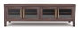 DKD Home Decor Mueble TV Moderno Tradicional Travertine 180 x 55 x 40 cm Mango y Marmol