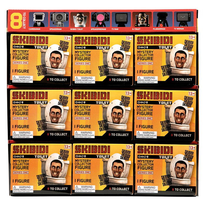 Toy Partner Figuras Skibidi Toilet Mystery S1 1310 Coleccionables para Niños +3 Años