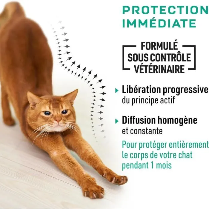 Vetocanis 4 Pipetas Antipulgas y Anti-garrapatas para Gato - 1 Mes de Protección x 4 Unidades
