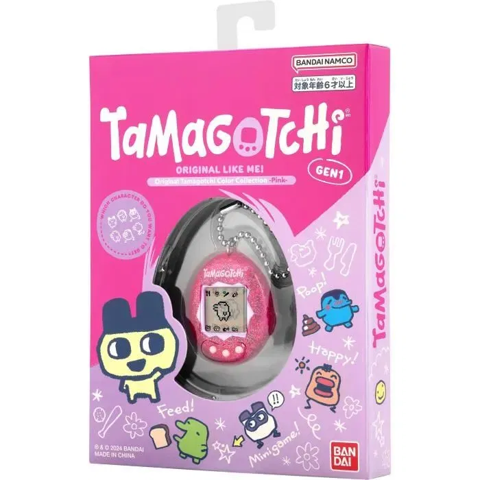 Bandai 46007 Tamagotchi Original Colección de Colores Rosa