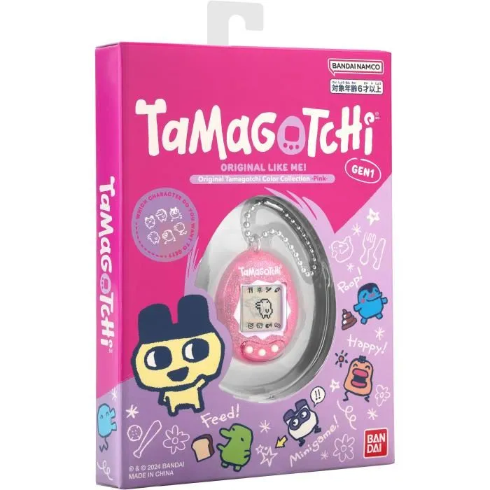 Bandai 46007 Tamagotchi Original Colección de Colores Rosa
