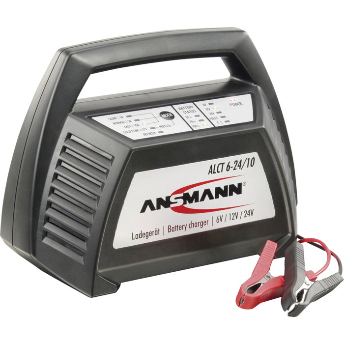 Ansmann ALCT6-24/10 Cargador de batería para coche Ansmann ALCT6-24/10 Cargador de batería para coche