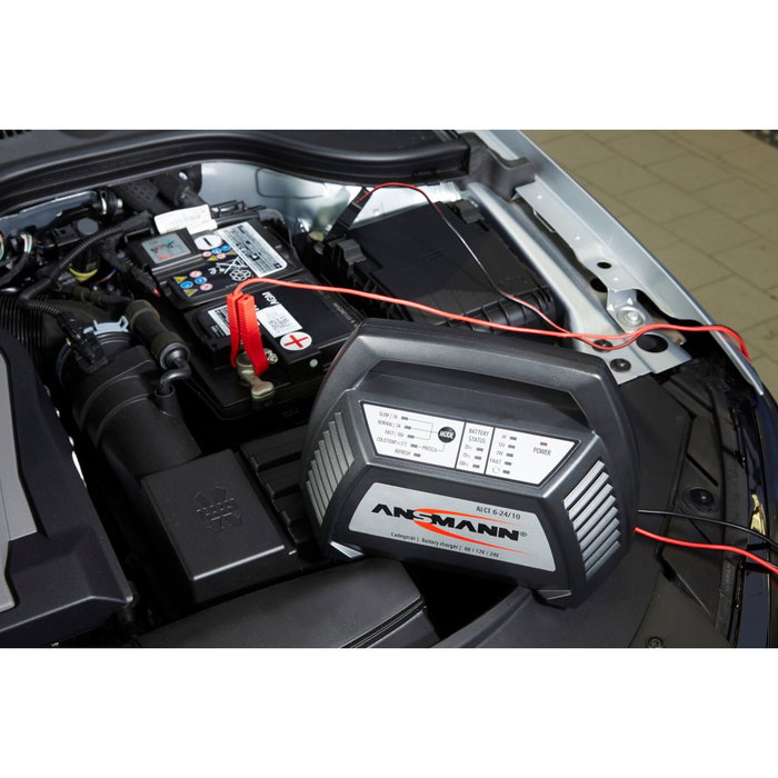Ansmann ALCT6-24/10 Cargador de batería para coche Ansmann ALCT6-24/10 Cargador de batería para coche