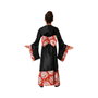 Disfraz Geisha Kimono Rojo Largo con Faja y Lazo para Niña Talla 10-12 Años