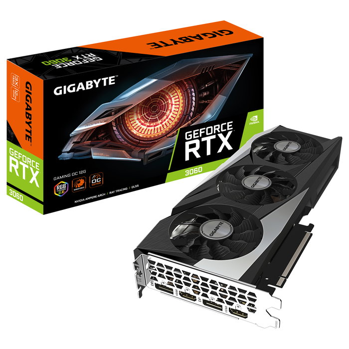 Gigabyte GAMING GeForce RTX 3060 OC 12G Gigabyte GAMING GeForce RTX 3060 OC 12G