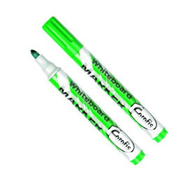 FOROFIS Marcador de Pizarra 260 Cónico Verde (Set de 12)