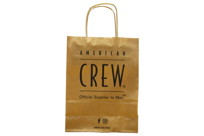 American Crew Bolsa de cartón GWP American Crew Bolsa de cartón GWP