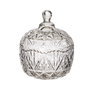 Home Deco Factory Juego de 2 Bomboneras de Vidrio/Cristal con Bandeja