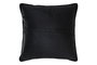 DKD Home Decor Cojín de Poliéster Bordado Negro y Dorado