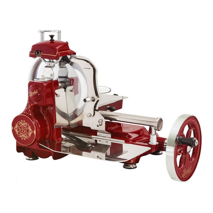 Berkel Volano Tribute Cortafiambres Manual, Rojo, Disco de 30 cm