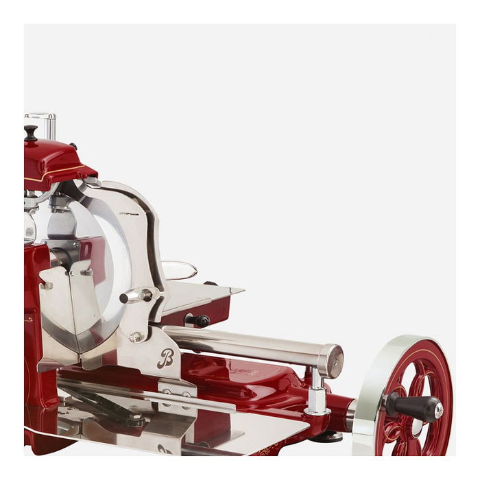 Berkel Volano Tribute Cortafiambres Manual, Rojo, Disco de 30 cm