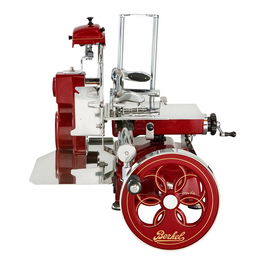 Berkel Volano Tribute Cortafiambres Manual, Rojo, Disco de 30 cm