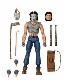Neca Figura de Acción Casey Jones Tortugas Ninja Mirage Comics 18 cm con Accesorios Coleccionables