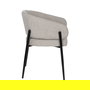 Silla Gris Tejido-Metal Contract 60 X 57 X 79 cm (Set de 2)