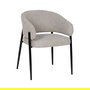 Silla Gris Tejido-Metal Contract 60 X 57 X 79 cm (Set de 2)