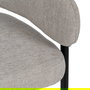 Silla Gris Tejido-Metal Contract 60 X 57 X 79 cm (Set de 2)