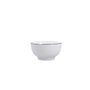 Quid Bol de Porcelana Gastro Black Blanco y Negro 11,5 cm