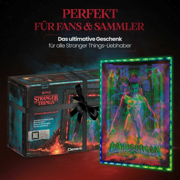 Clementoni Stranger Things Colección Morphing Demogorgon con efecto luminoso Clementoni Stranger Things Colección Morphing Demogorgon con efecto luminoso