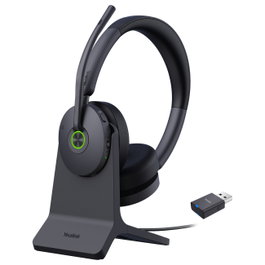 Yealink WH68 Hybrid con Base de Carga, Negro
