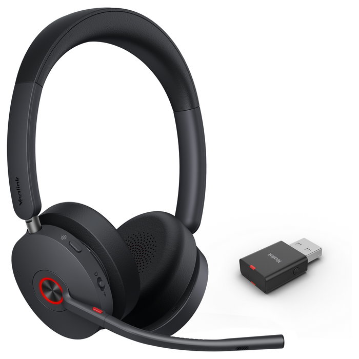 Yealink WH68 Hybrid con Base de Carga, Negro