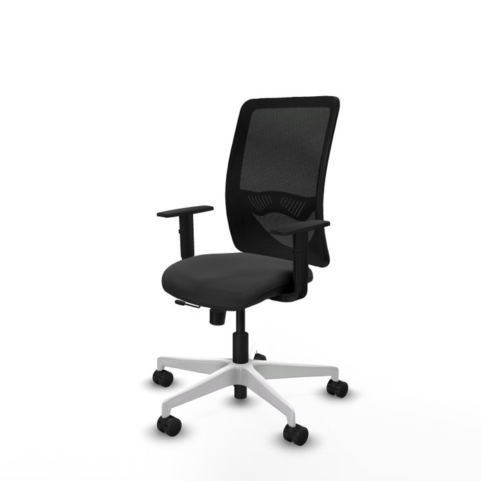 PIQUERAS Y CRESPO Silla de oficina Zulema Gris oscuro y Negro PIQUERAS Y CRESPO Silla de oficina Zulema Gris oscuro y Negro