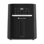 Continental Edison Freidora de aire sin aceite FRSH1400B - 4,5 L - Negra - 1400W