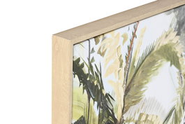 DKD Home Decor Cuadros Lienzo Tropical Surtido de 2 Unidades 63x4x93 cm