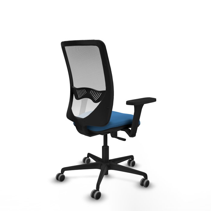 PIQUERAS Y CRESPO Silla de oficina Zulema Azul claro y Blanco con Mecanismo Sincro PIQUERAS Y CRESPO Silla de oficina Zulema Azul claro y Blanco con Mecanismo Sincro