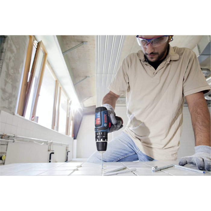 Bosch Professional GSB 12V-15 Taladro Atornillador de Impacto con 2 Baterías 2,0Ah y Cargador Bosch Professional GSB 12V-15 Taladro Atornillador de Impacto con 2 Baterías 2,0Ah y Cargador